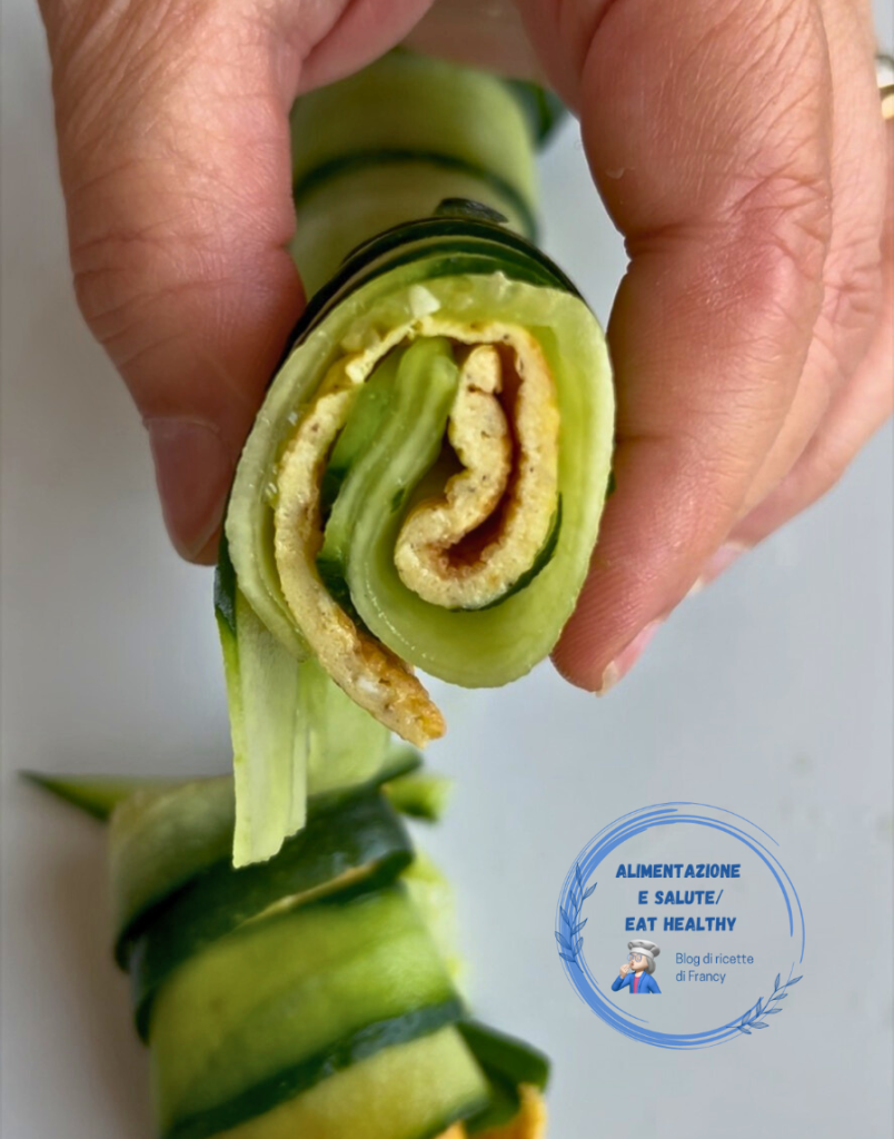 Rollo de pepinos con tortilla: la idea veraniega, ligera y rápida