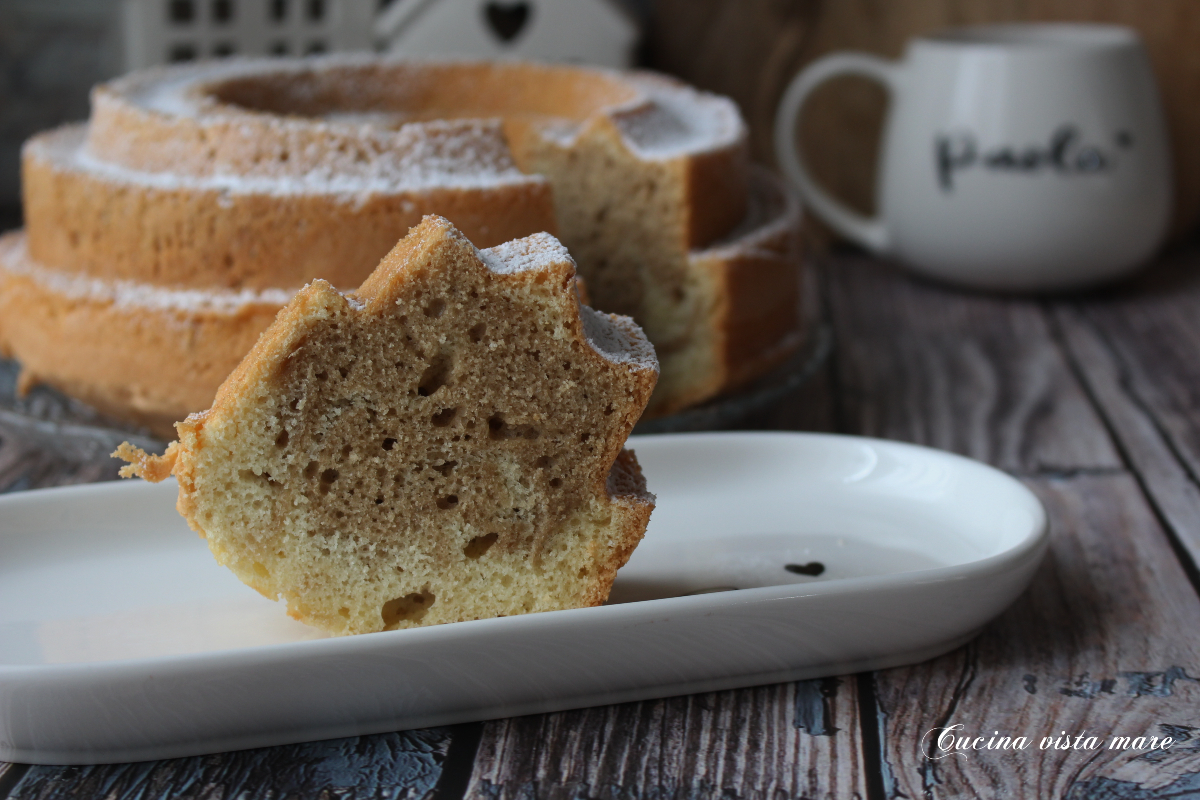 Rosca de café sin lactosa