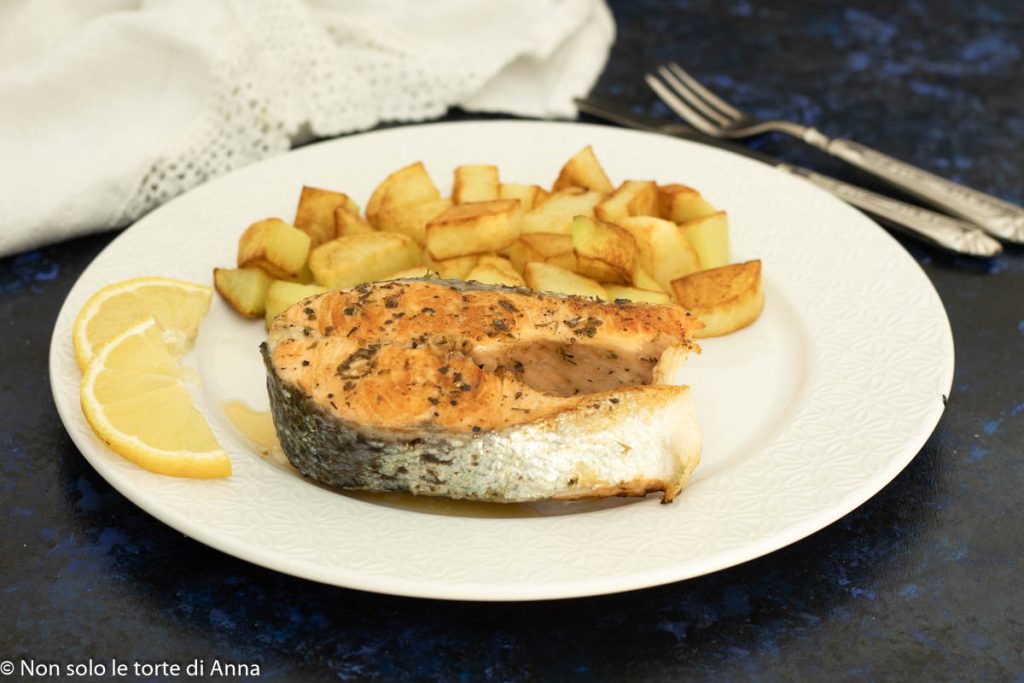 salmón especiado a la plancha