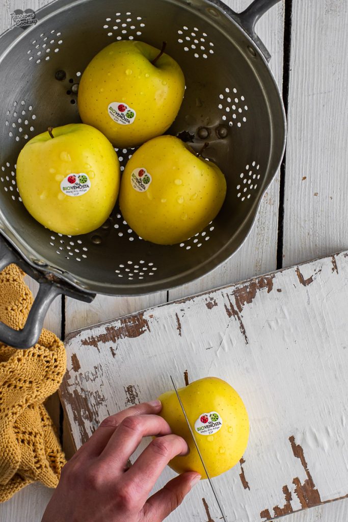 Scheiterhaufen - pastel de pan duro y manzanas