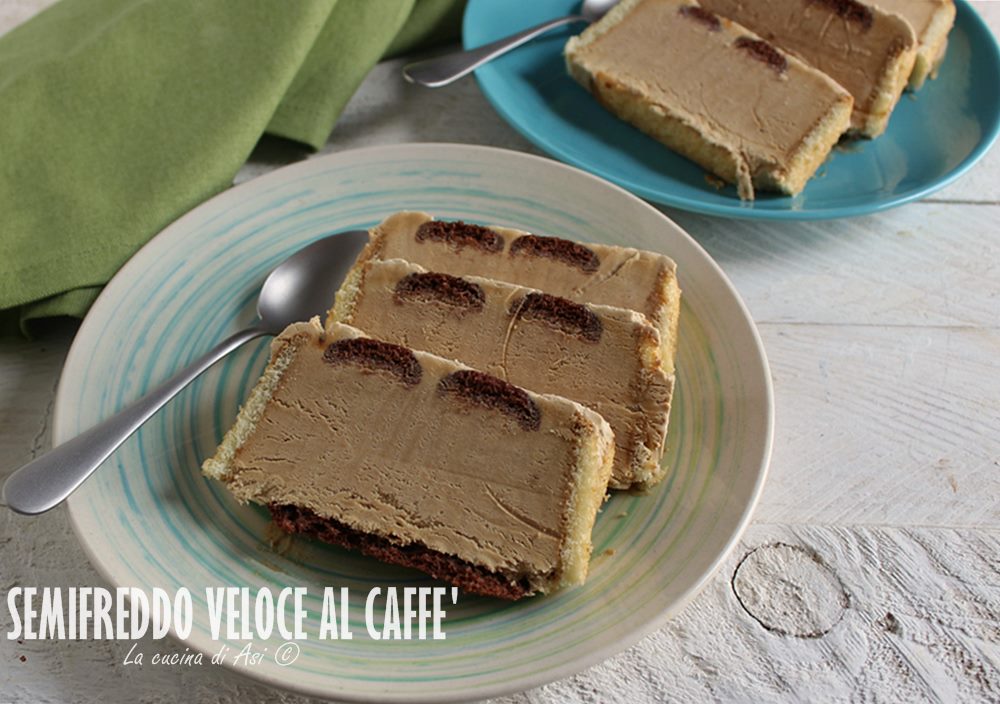Semifreddo rápido de café con galletas – receta fácil y sin cocción