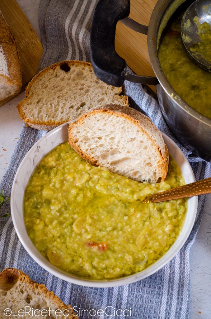 Sopa de mijo y legumbres