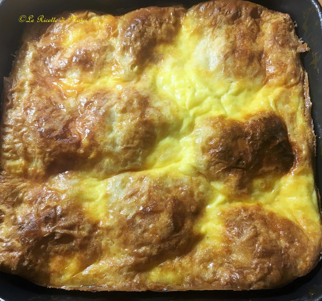 pastel de trapos de pasta filo