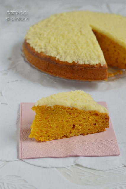 Tarta de calabaza y jengibre porción dulce ORTAGGI que pasión by Sara