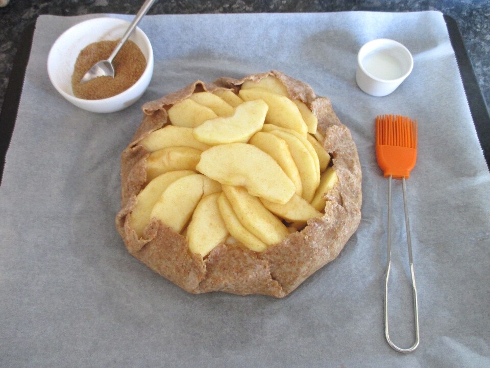 Tarta de manzana vegana, Come senza Pancia