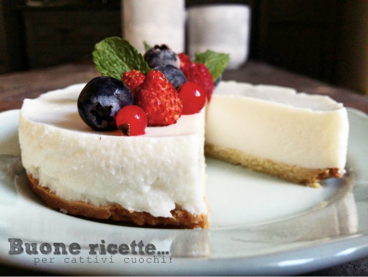 Tarta de queso mascarpone y nata