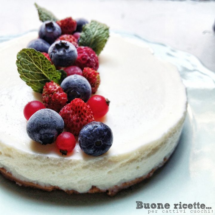 Tarta de queso sin cocción