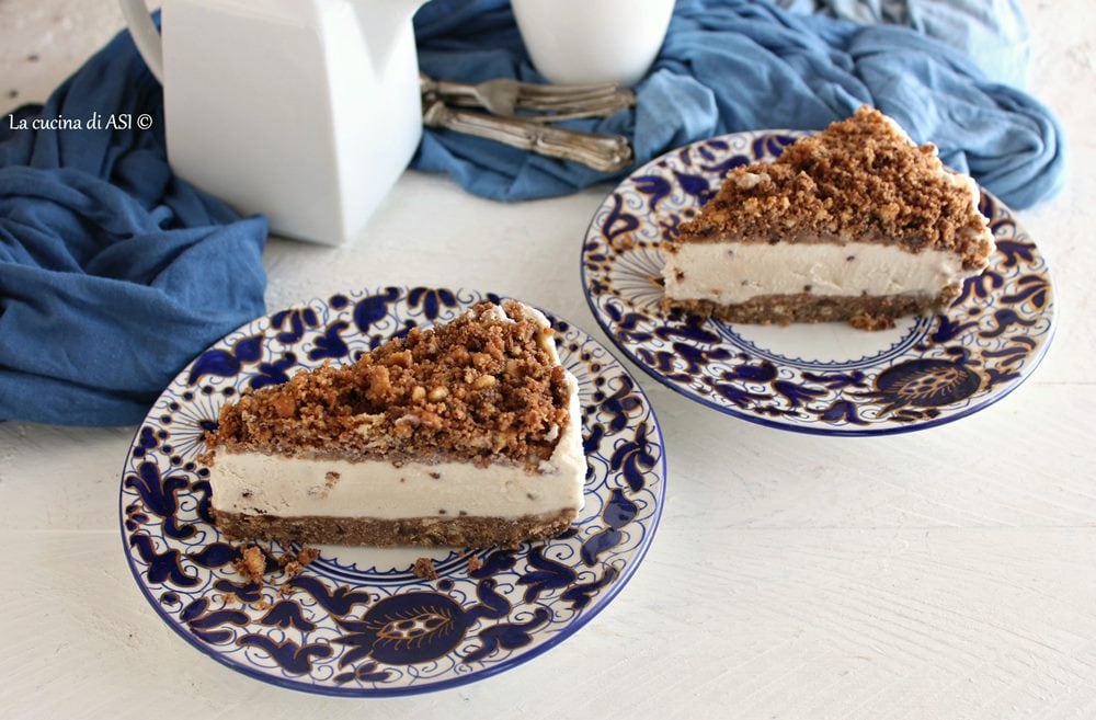 Tarta desmenuzada café y chocolate