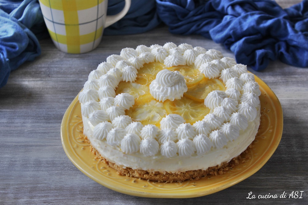 Tarta fría al gusto limón