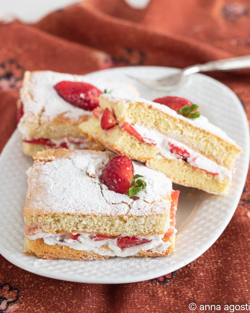 tarta paraíso de fresas