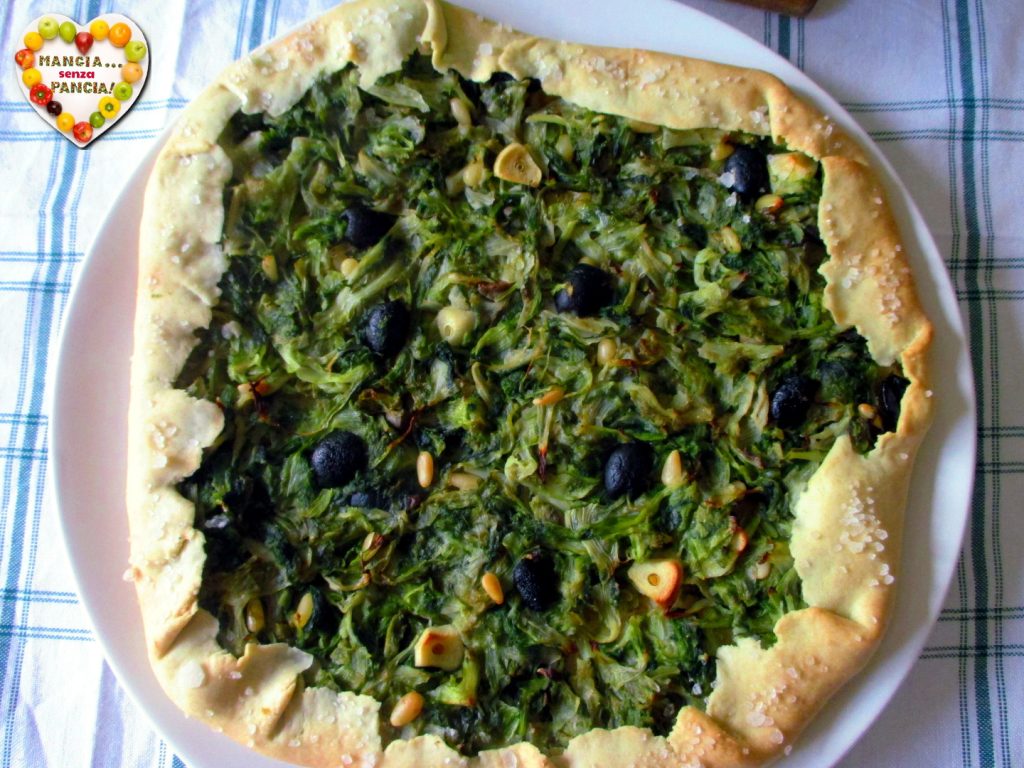 Tarta salada de escarola, Come sin Panza
