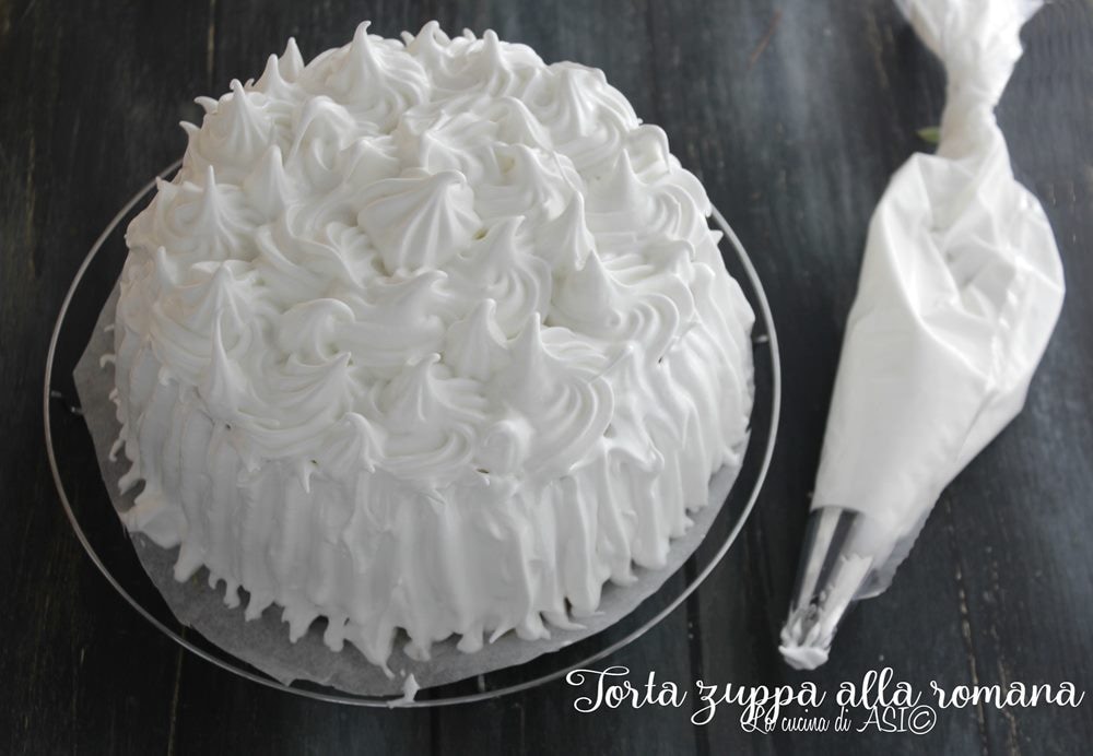 Tarta sopa romana