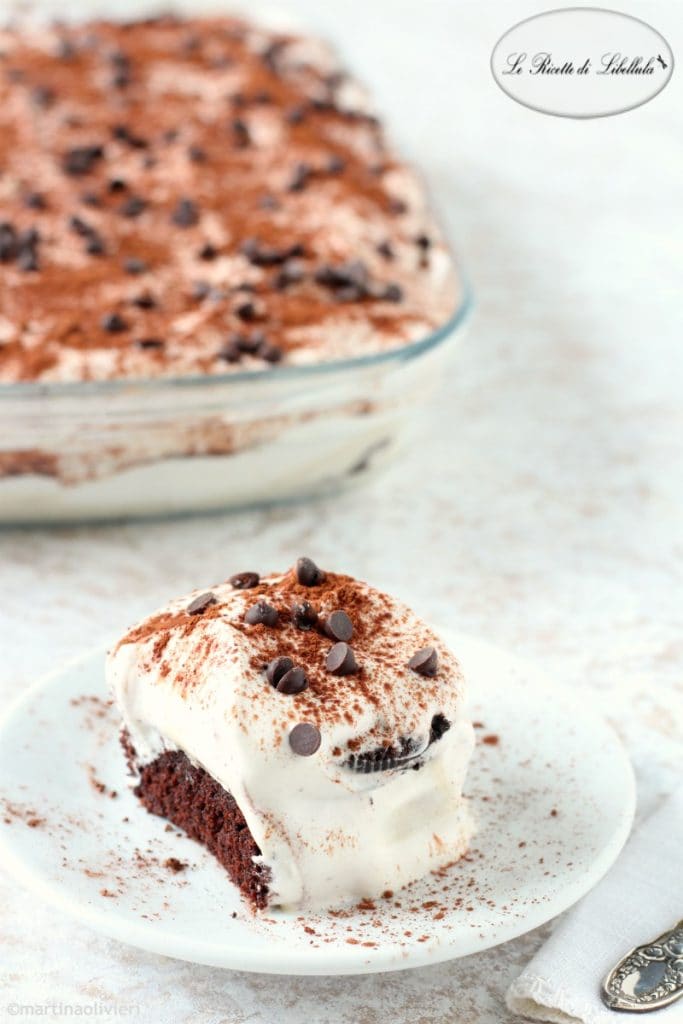 Brownie tiramisú