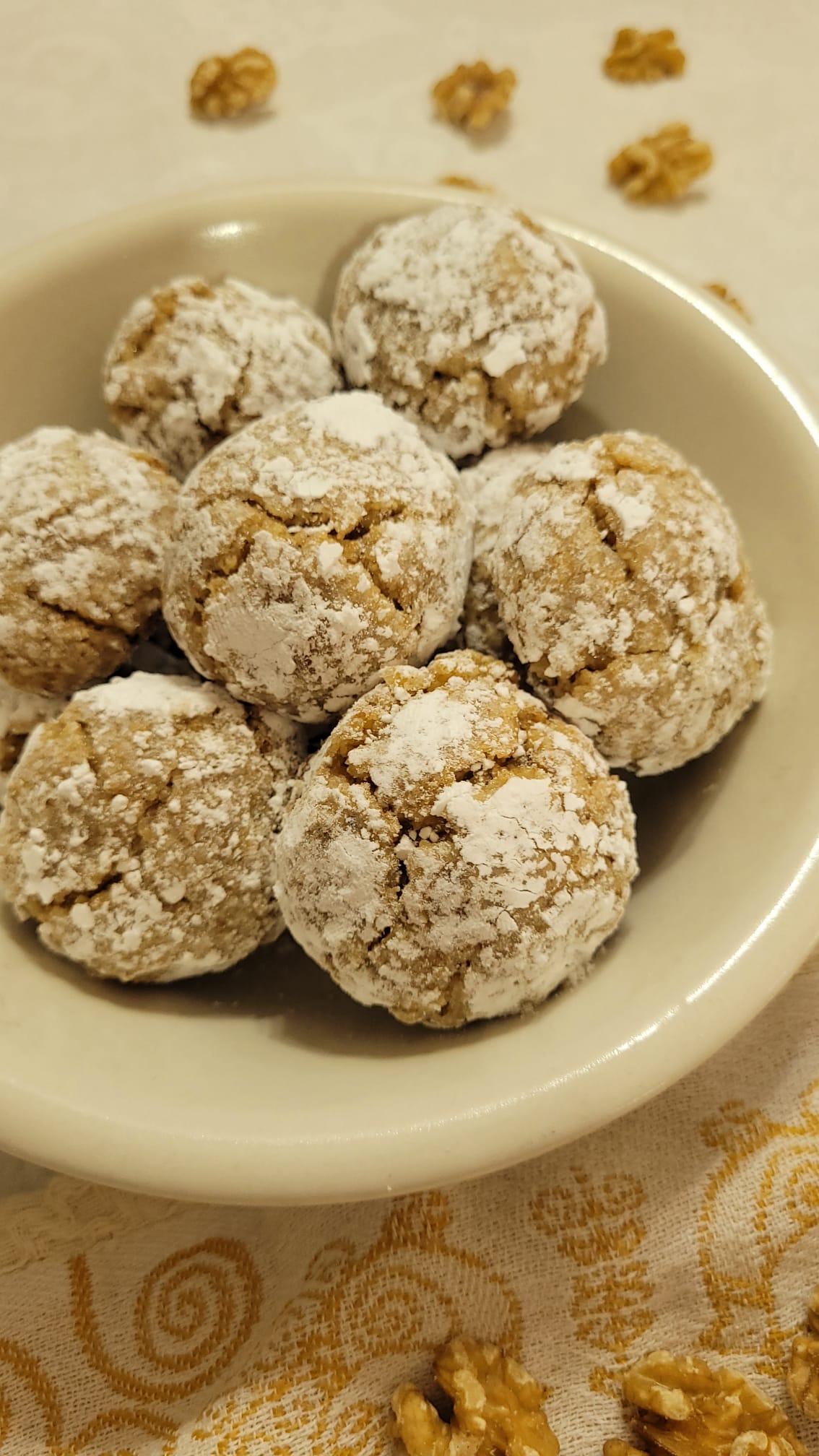 Galletas de Nueces en Freidora de Aire