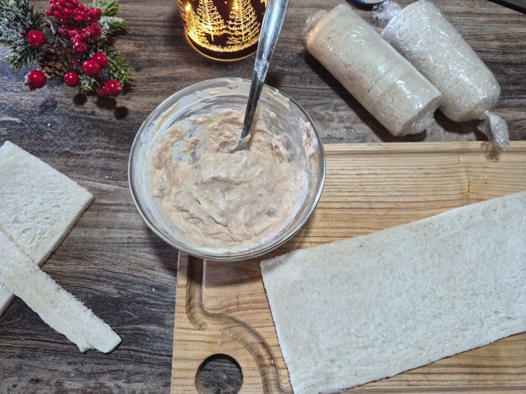 Velas de Navidad saladas rellenas