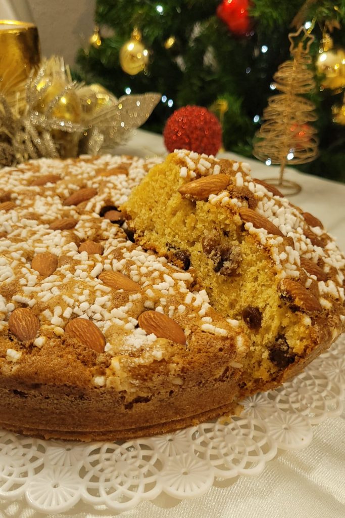 Tarta Panettone en Freidora de Aire