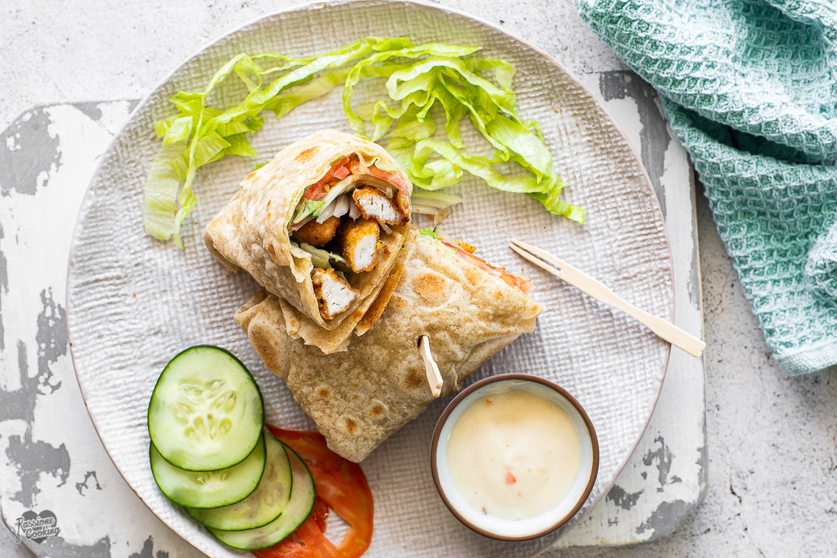 Wrap de pollo
