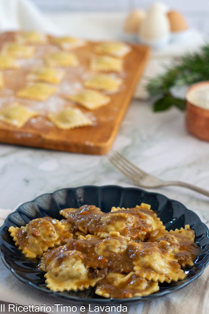 agnolotti al brasato