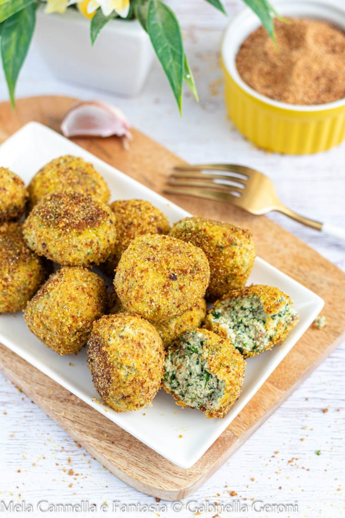 albóndigas ricotta y espinacas sin huevo