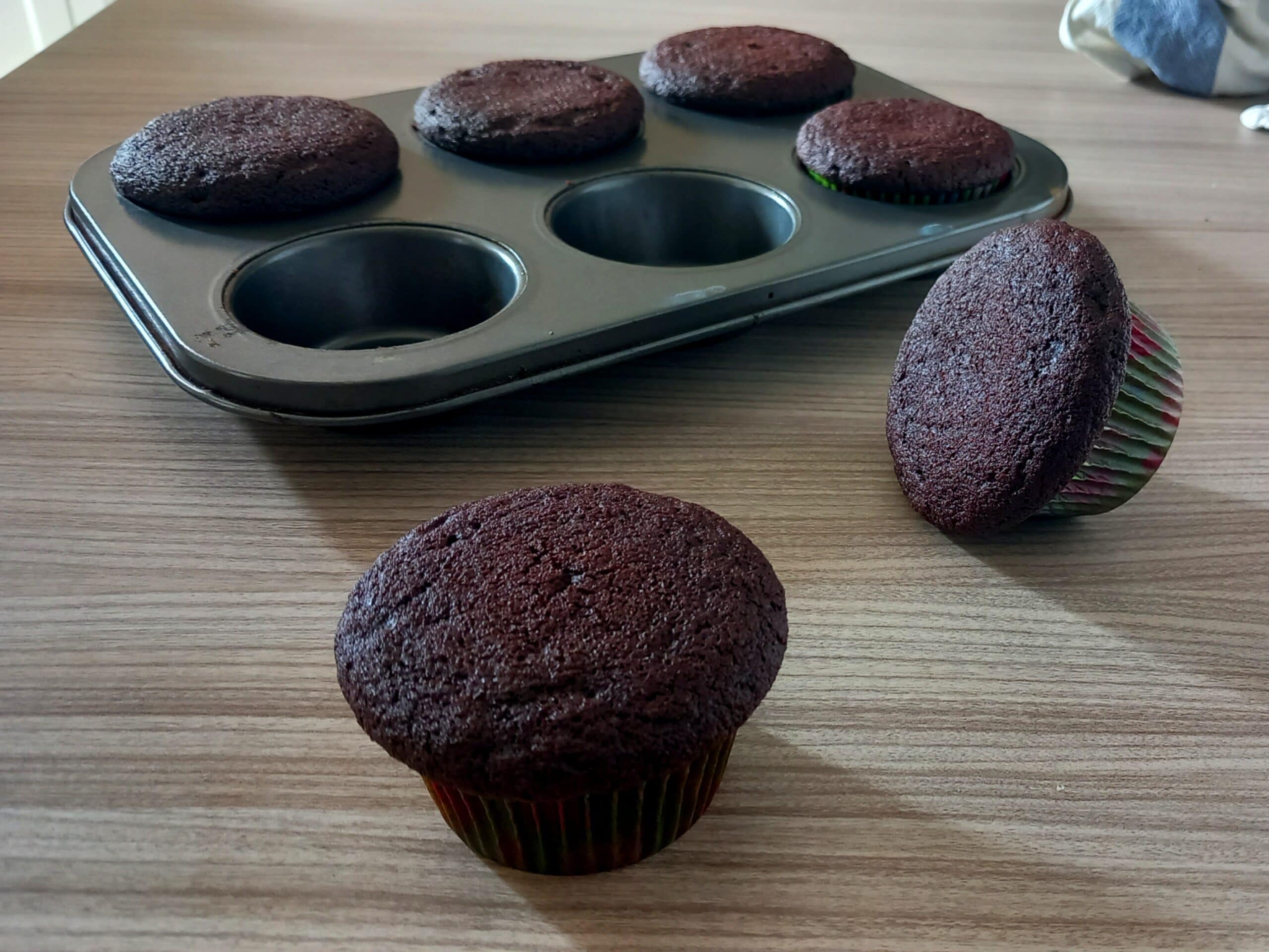 Base de cacao para cupcake