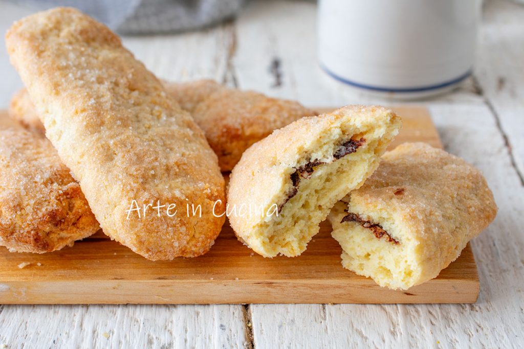 Biscochones blandos a la nutella