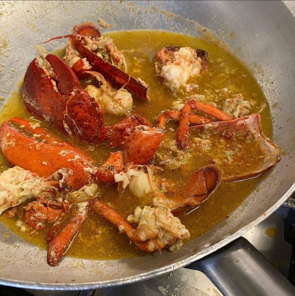 Linguine con bogavante de Rita Amordicucina