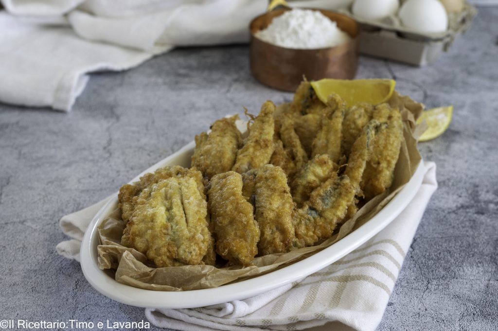 boquerones fritos dorados