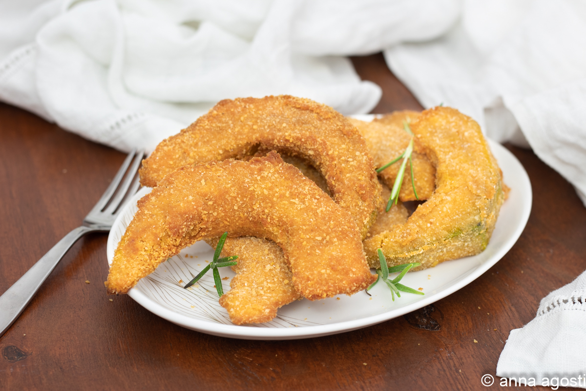 CALABAZA EMPANADA Y FRITA guarnición de temporada facilísima