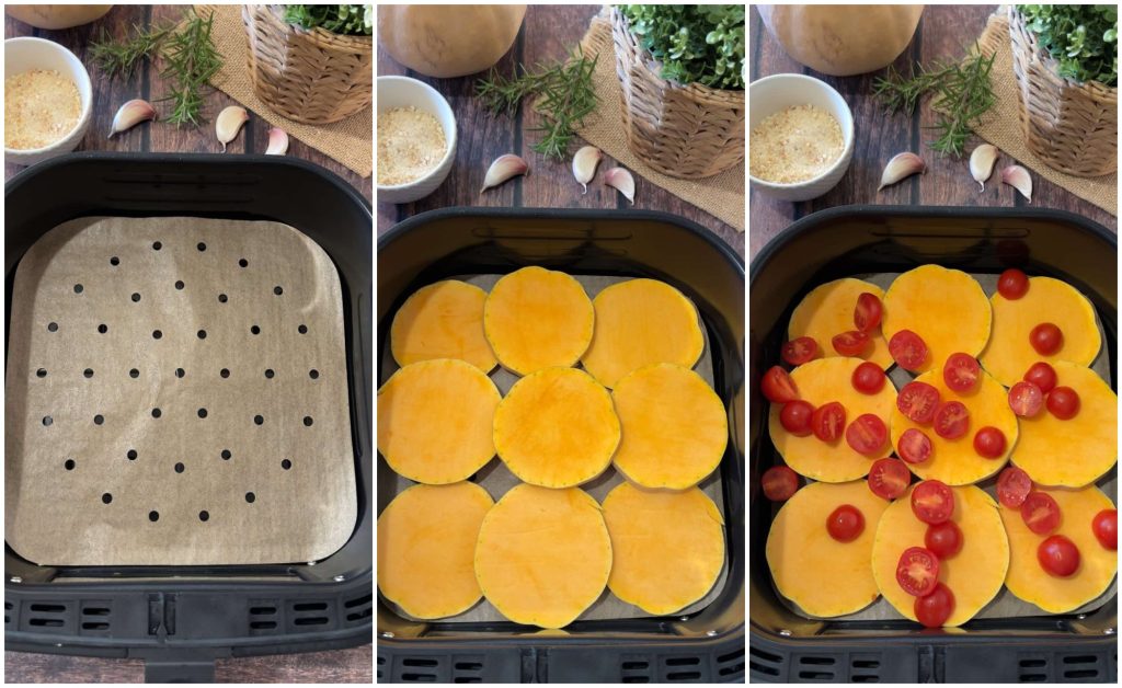 calabaza gratinada a la mediterránea