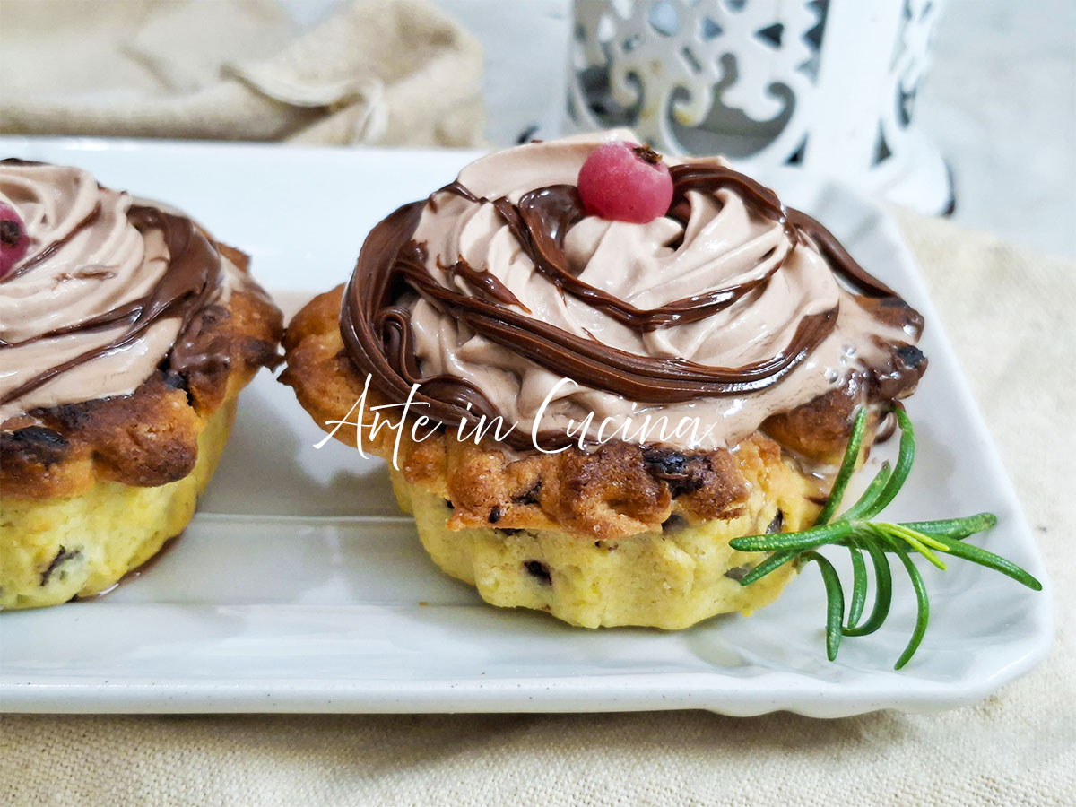 CESTITOS COOKIES con NUTELLA