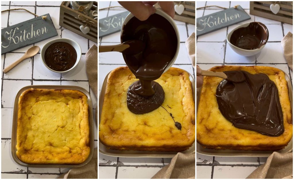 cheesecake sin base de galletas a la nutella