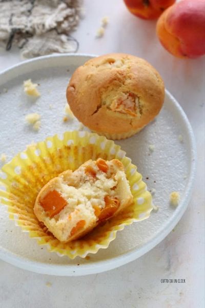 cocer los muffin en el horno a 180°C durante 25 minutos
