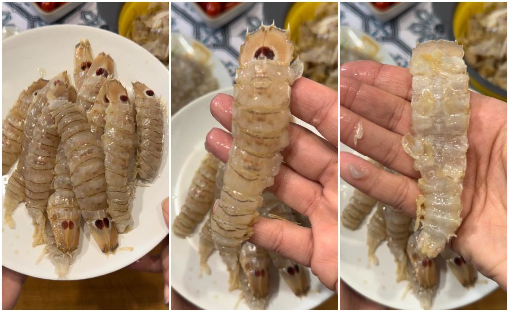 cómo limpiar las cigalas