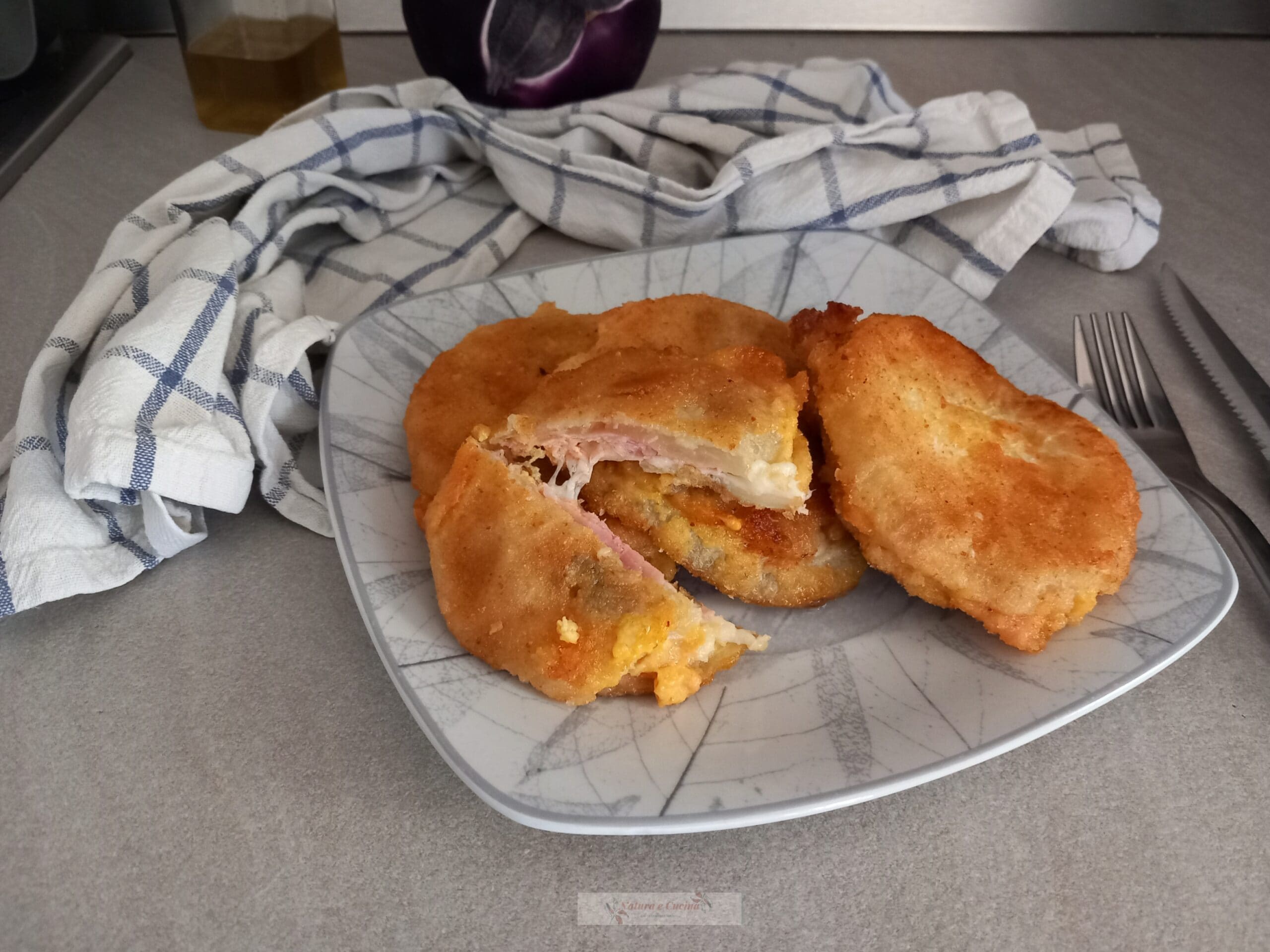 Cordon bleu de berenjena