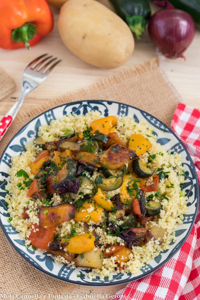 cous cous de verduras