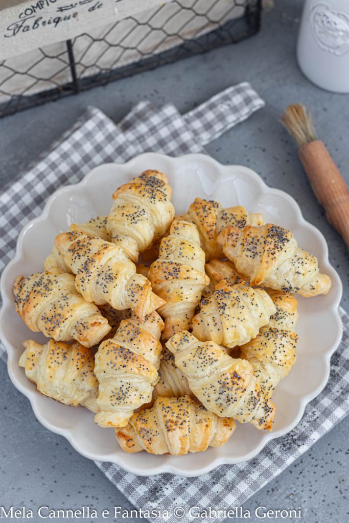 croissants de hojaldre rápidos