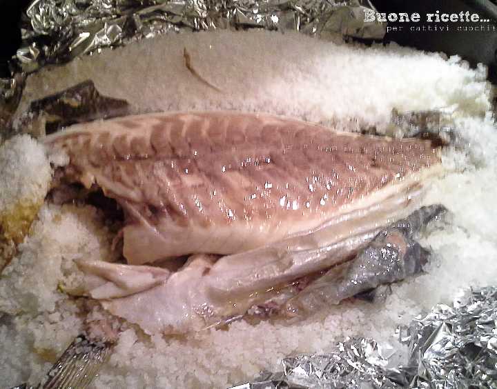 filete de dorada a la sal
