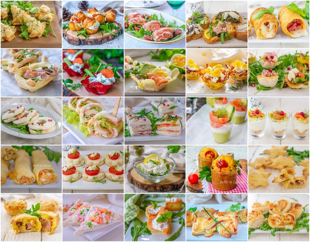 Entrantes navideños deliciosos