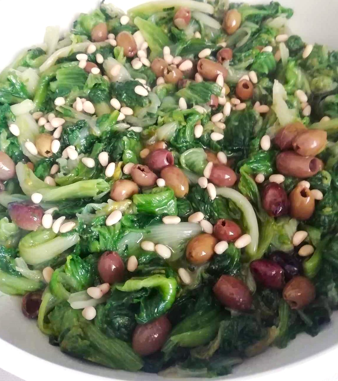 ESCAROLA SALTEADA EN SARTÉN