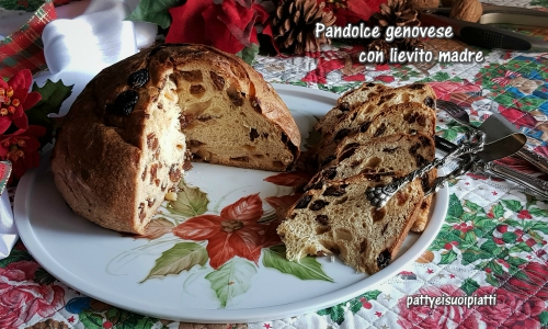 Pandolce genovese con masa madre
