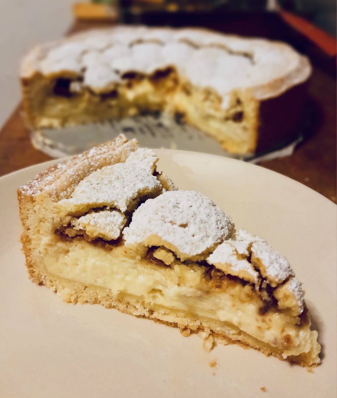 Tarta con Amaretti: Fácil, Cremosa y con Aroma de Hogar