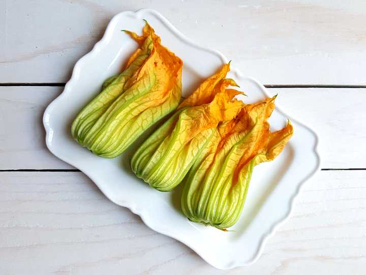 flores de calabacín