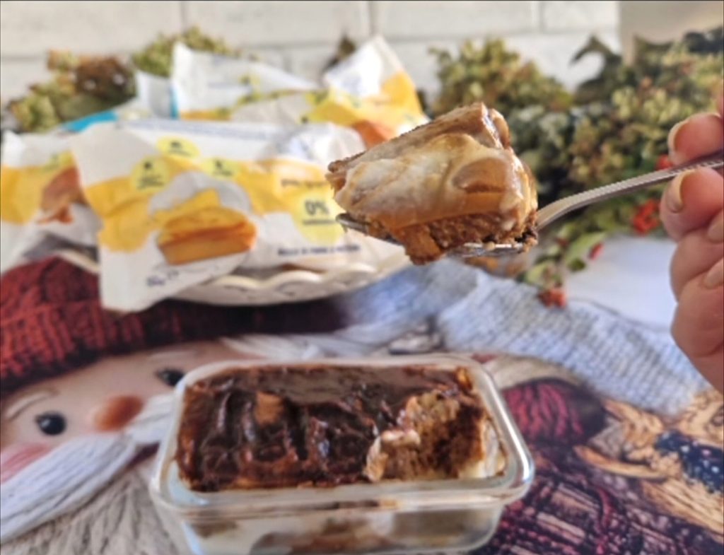 El tiramisú fit con bizcocho Nuvola zero