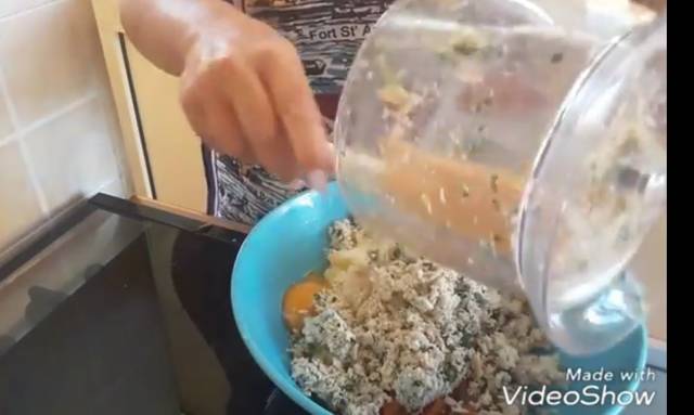 Rosco de pimientos y pollo