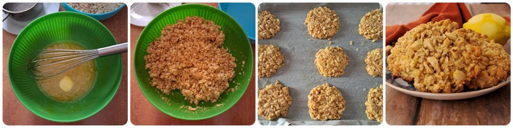Galletas rústicas almendras y avellanas