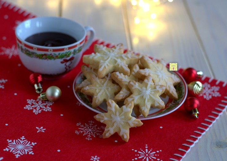 Galletas copo de nieve