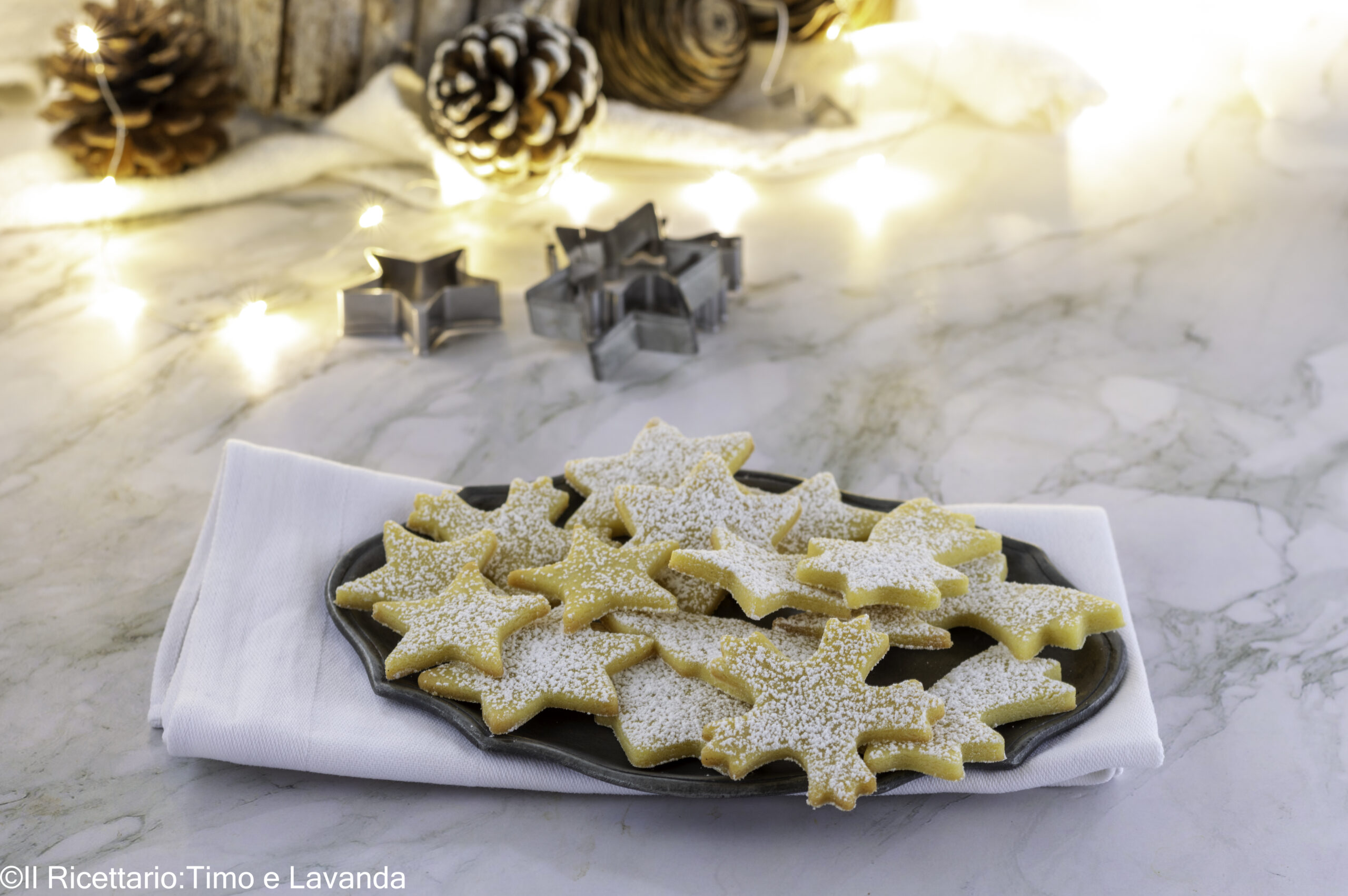 Galletas de Navidad con harina de arroz