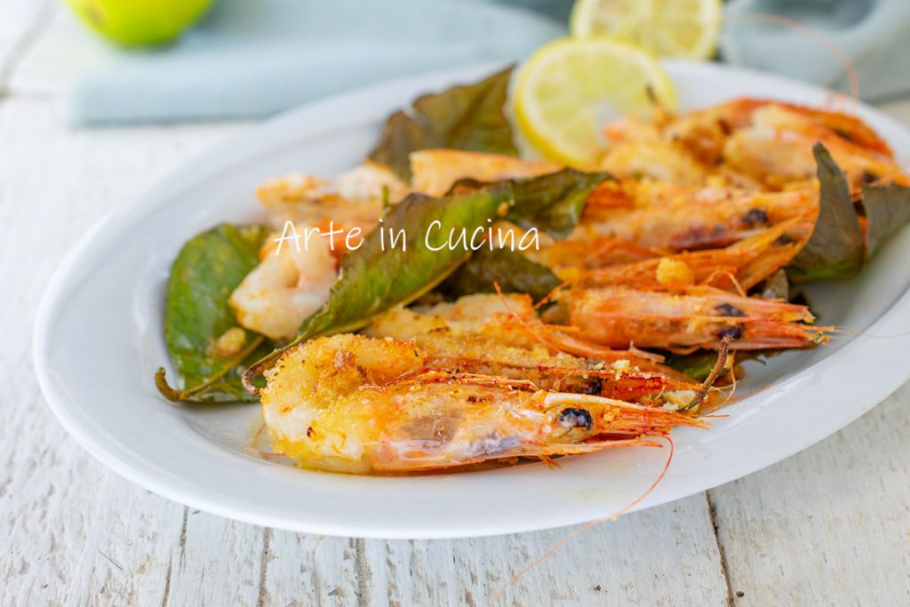 Gambas o gambones a la napolitana