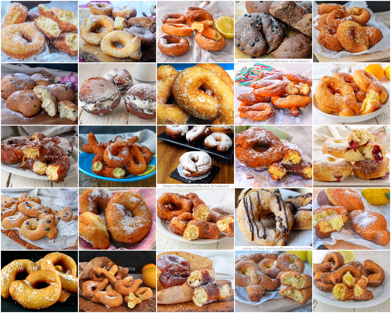 25 Graffe suavísimas para probar de inmediato fritas o al horno