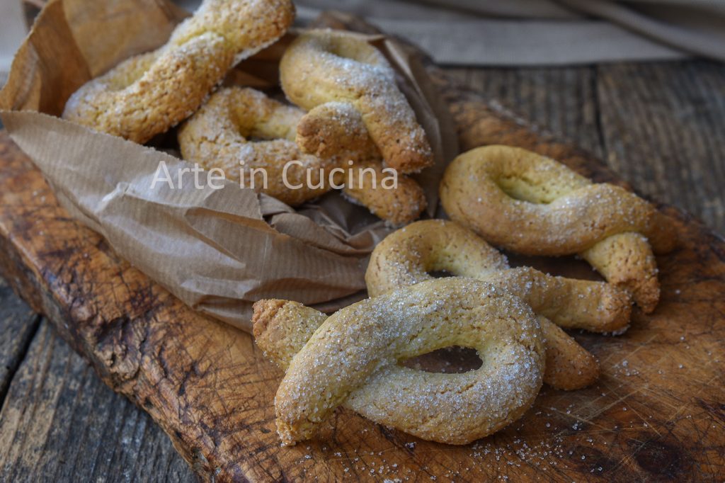 Graffette azucaradas al horno